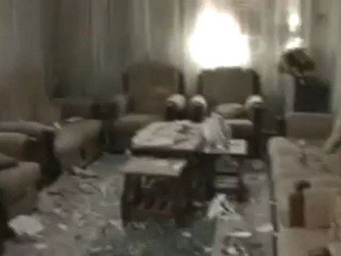 فري برس حمص اثار الدمار بقذائف الهاون حمص ديربعلبة 6 2 2012