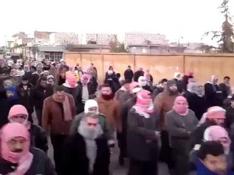 فري برس حلب مارع تشييع الشهيد اسامة عبد الله الخطيب 6 2 2012