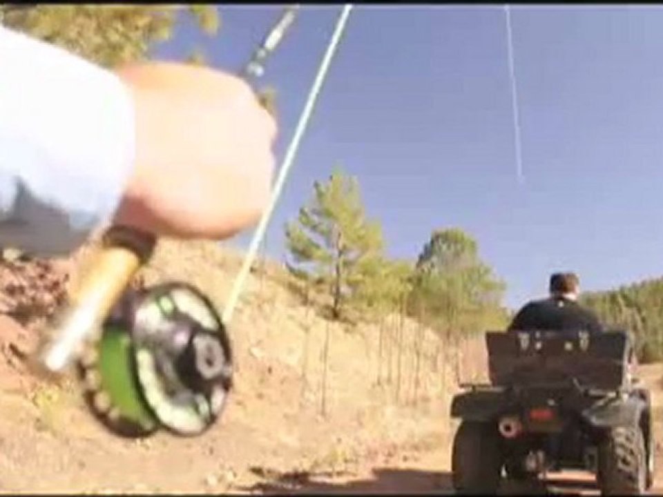 Four-wheeler Fly Reel Test