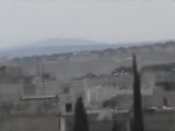 فري برس   إدلب معرة النعمان اقتحام الجيش الأسدي للمدينة 6 2 2012