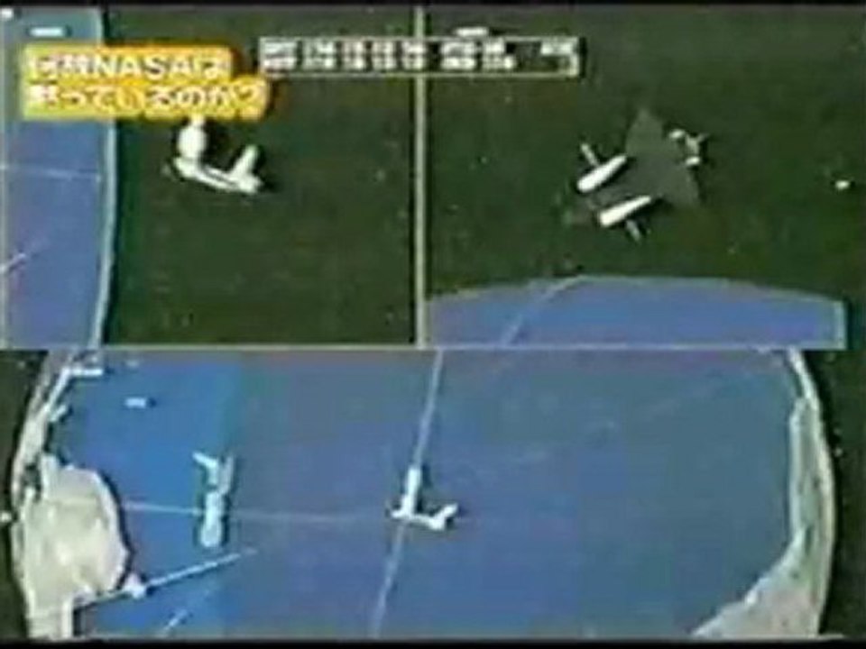 impresionante ufo 2008 space shuttle ovnis por un tubo