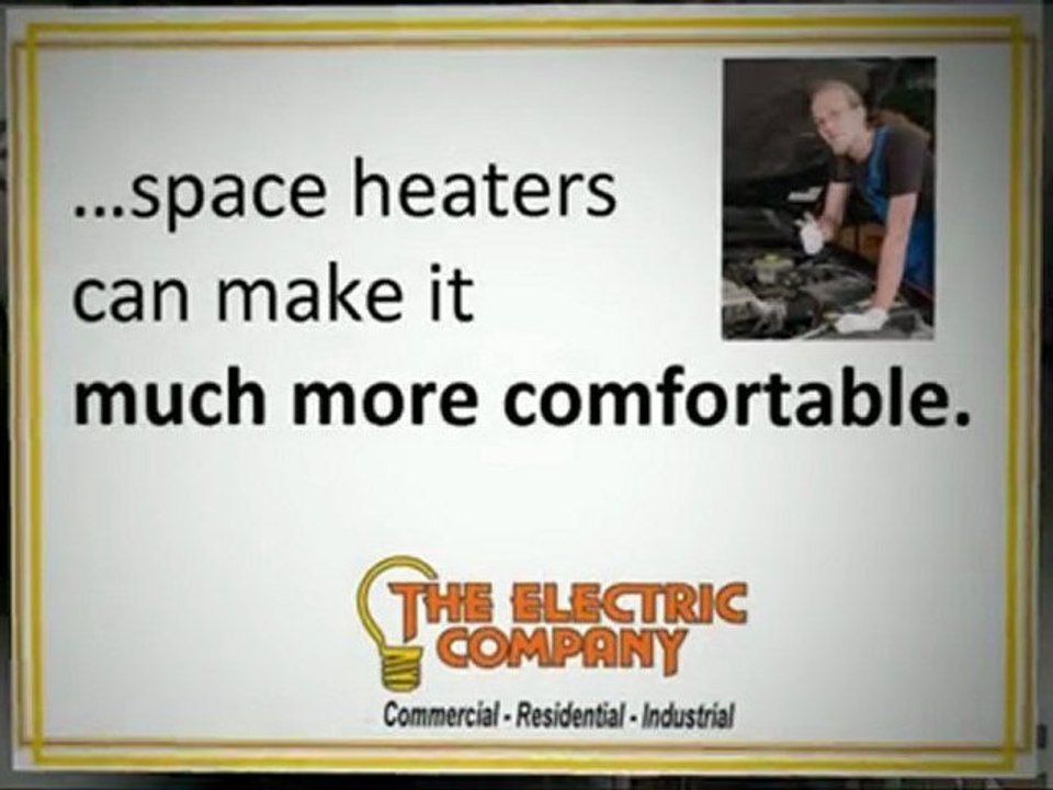 Electric Space Heaters Great For Certain Situations