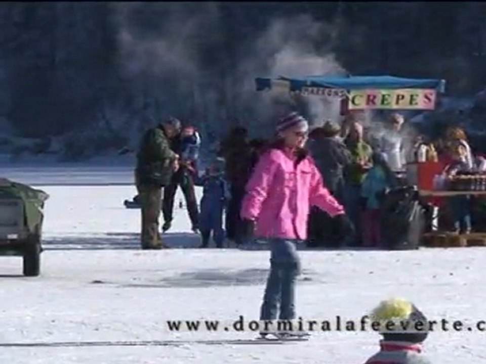 Lacs gelés dans le Haut-Doubs - février 2012