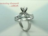 Round Cut Diamond Engagement Ring With Channel Setting