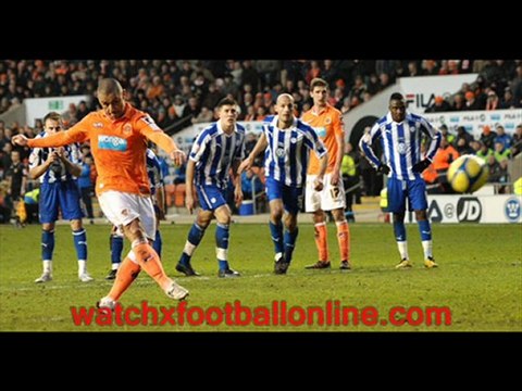 watch The 7th feb 2012 Sheffield Wed vs Blackpool football live stream