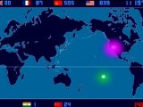 Eine Zeitskala-Karte von jeder Nuklearen Explosion - 2053 Explosionen allein von 1945 bis 1998 auf der Welt