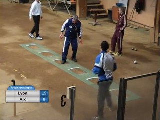 Tir de précision simple, J10 CS EH CRO Lyon contre Aix-les-Bains