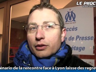 Les supporters après OM-Lyon