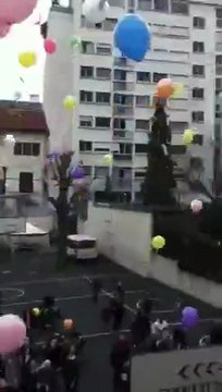 Lacher de ballons 15 01 2012