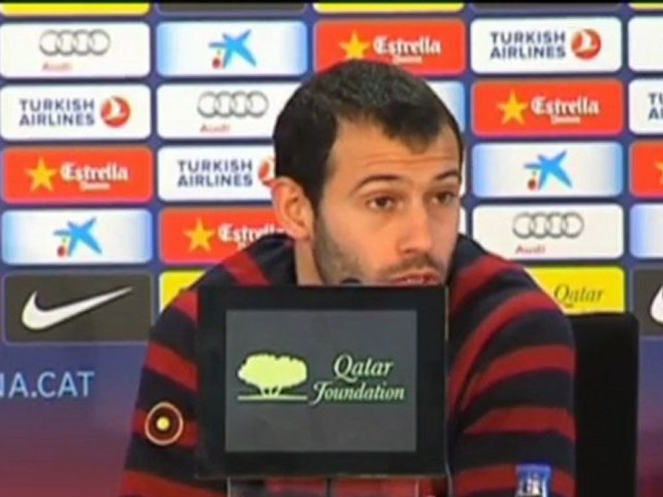 Puchar Króla: Mascherano studzi nastroje