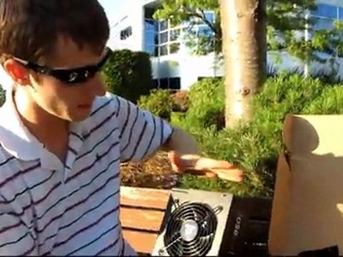 Corsair 850AX 80 PLUS Gold Single Rail Gaming Power Supply Unboxing & First Look Linus Tech Tips