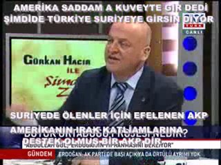 AKP NİN SURİYE İKİYÜZLÜLÜĞÜ