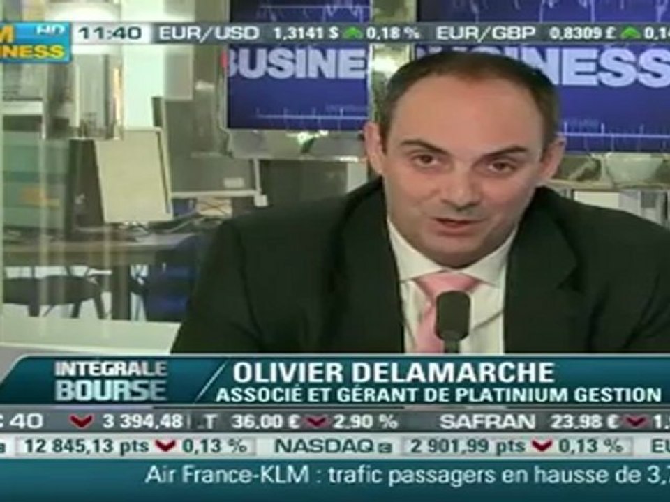 Olivier Delamarche - les chiffres de l'emploi USA c'est une pure escroquerie