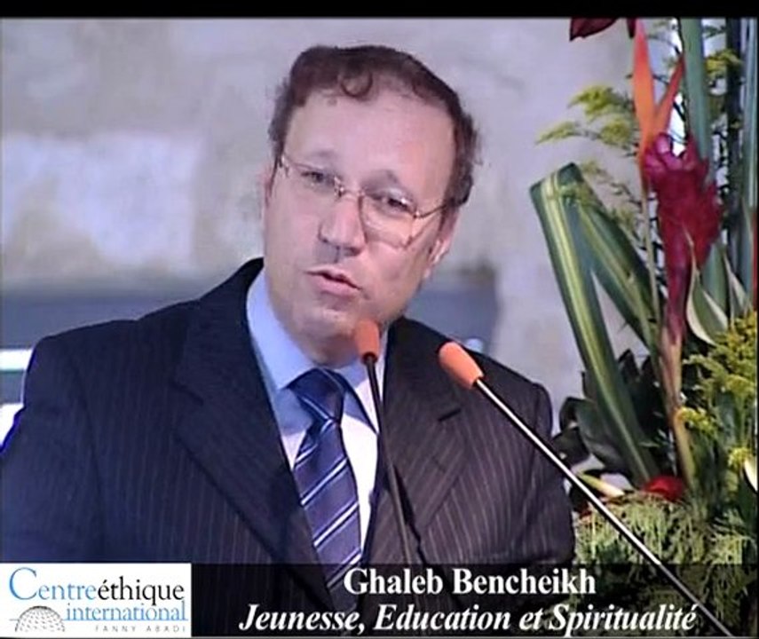 Conférence de Ghaleb Bencheikh  "Jeunesse, Education et Spiritualité"