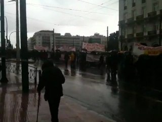 Διαδήλωση στο κέντρο 07/02/12
