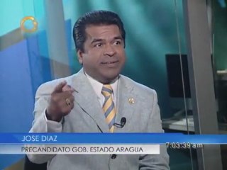 José Díaz propone tripartita para atraer la inversión a Aragua