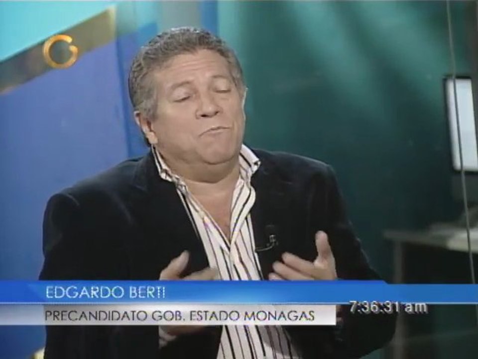 Edgardo Berti considera que la policía de Monagas debe ser intervenida