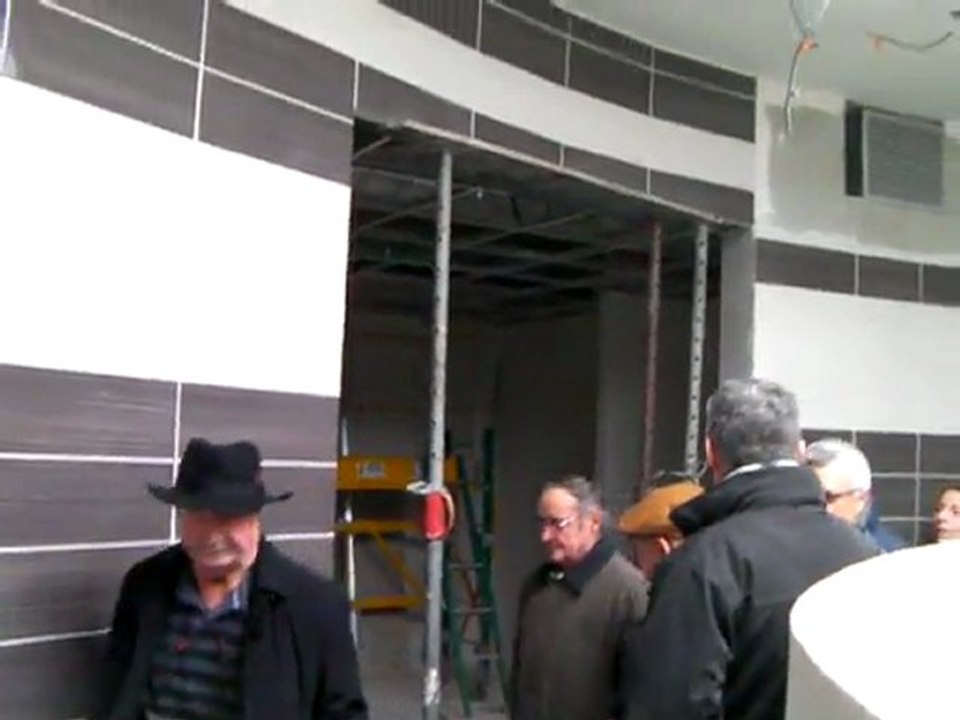 Visite de l'espace bien-être de Diabolo, le futur centre aquatique du canton de Bourg-de-Péage