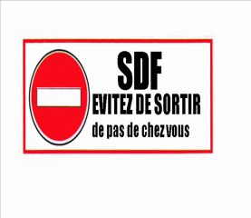 nora berra interdit aux sdf  de sortir de chez eux