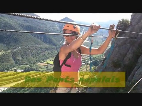 Via Ferrata des Demoiselles Coiffées avec Base Sport Nature