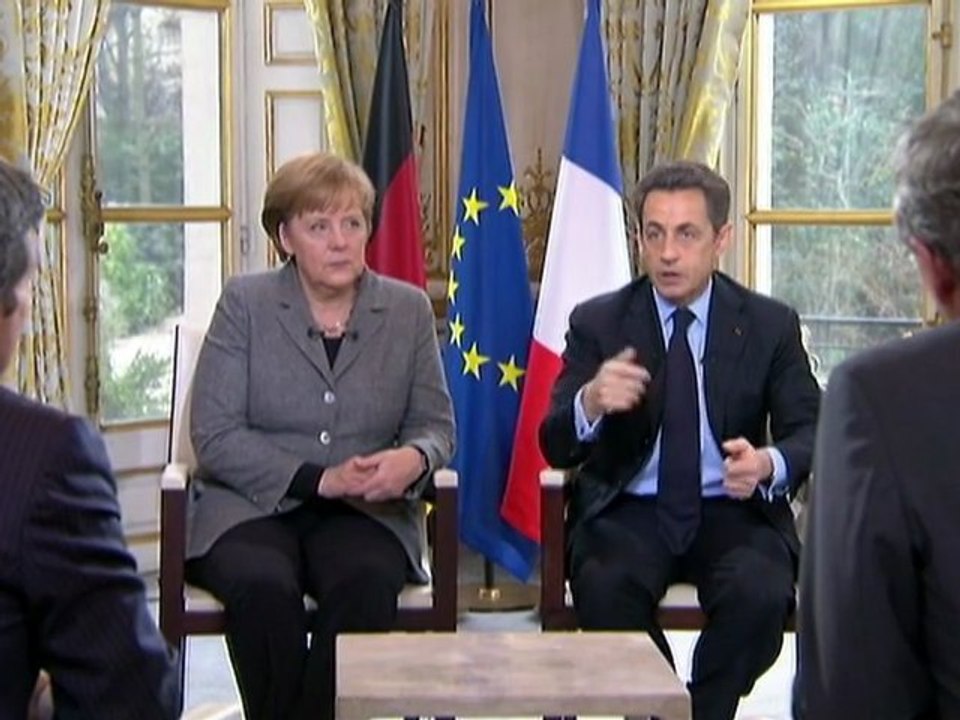 Merkel startet deutsch-französischen Wahlkampf