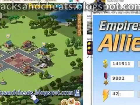 ★Empire and Allies Cheat Tool 2012★ WORKING 100% Hack Cash, Points and Energy !!!