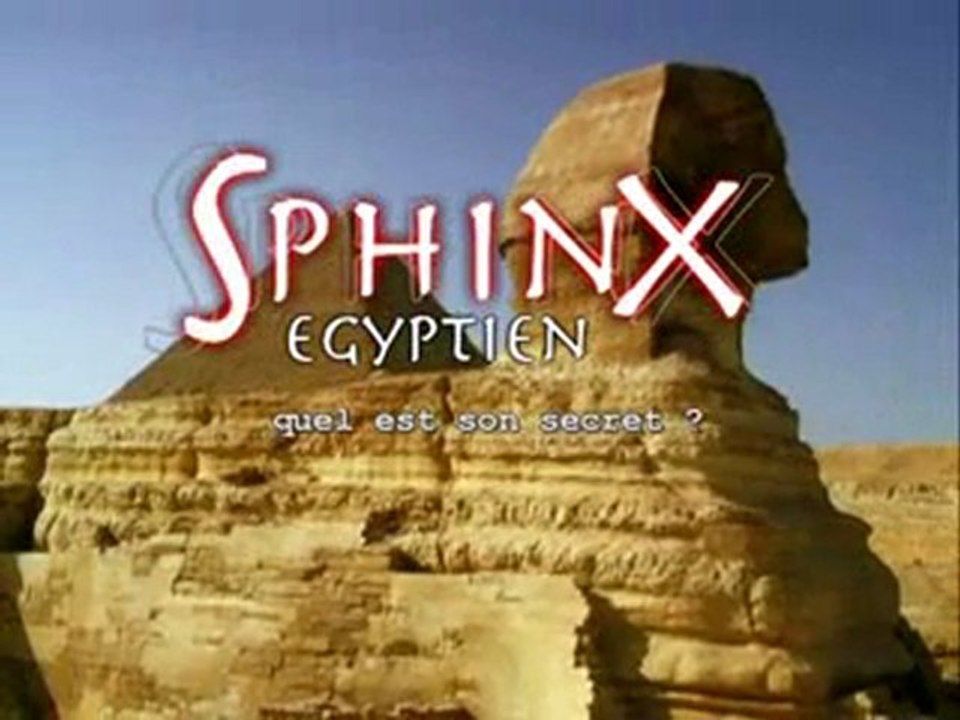 Retour aux pyramides - Sphinx egyptien , quel est son secret ?