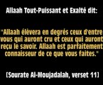 Discréditer les Savants revient à rabaisser les Prophètes (Sheykh Al-Fawzân )