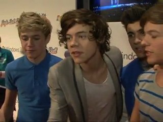 One Direction fans storm Dancing on Ice