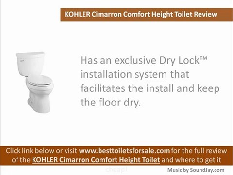KOHLER Cimarron Comfort Height Toilet Review