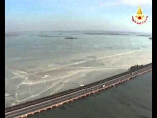 Venezia - Emergenza neve - Immagini VVF 1