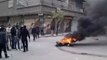 فري برس   ريف دمشق داريا إطلاق رصاص وتصاعد دخان في اقتحام المدينة6 2 2012