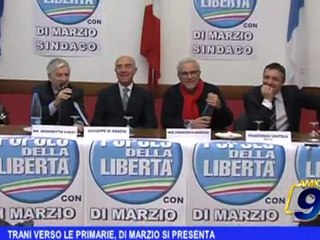 Trani verso le primarie, Di Marzio si presenta