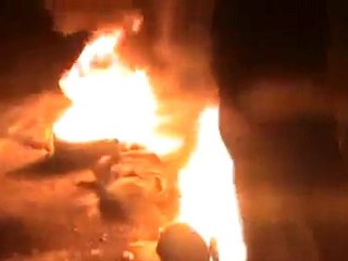 فري برس   دمشق الحجر الأسود أغلاق الطرقات نصرة لحمص 6 2 2012