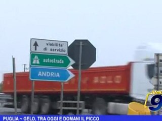 Puglia | Gelo, tra oggi e domani il picco