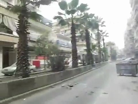 فري برس داريا إضراب الكرامة حداداً على شهداء المجزرة 6 2 2012