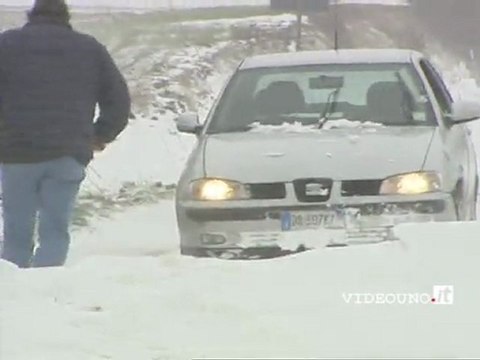 La provincia di Matera nella morsa del gelo