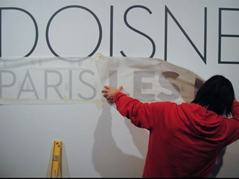 " Doisneau Paris les Halles " l'exposition à l'Hôtel de Ville.