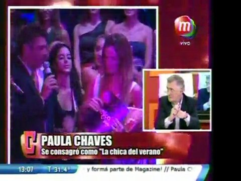 Paula imágenes de La Chica del Verano en Convicciones - 07 de Febrero