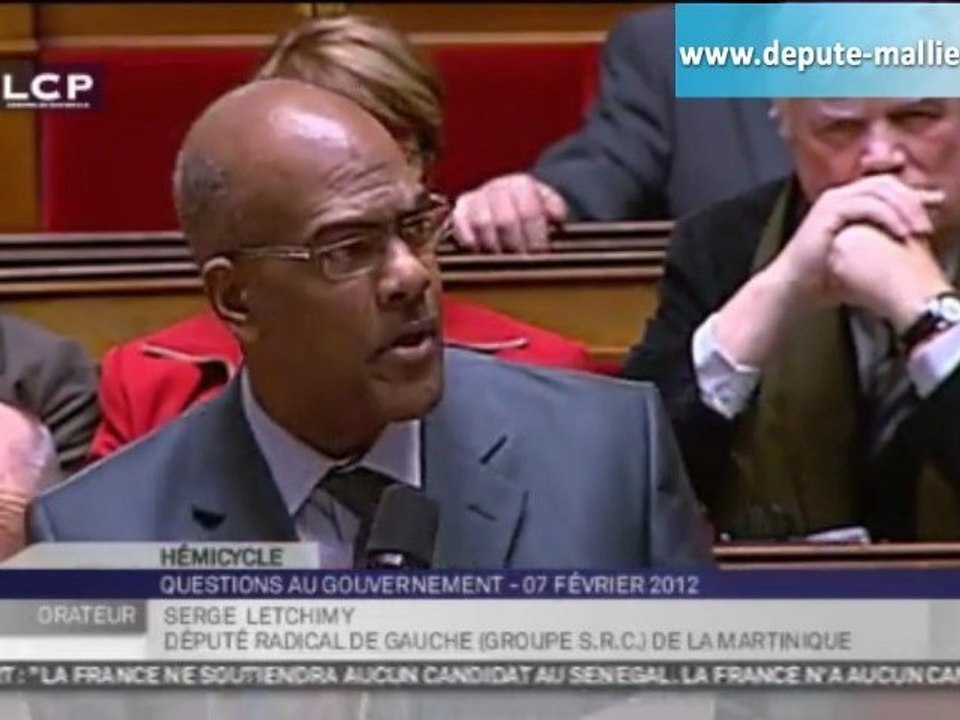 A propos de Claude GUÉANT, un député PS, Serge Letchimy, parle de "nazisme" et de "régime nazi"