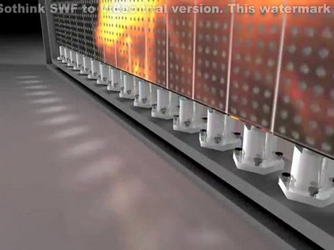 Három oldalas led fal p 31 - gigaled.eu - Three-faces screen - led wall - led obrazovky