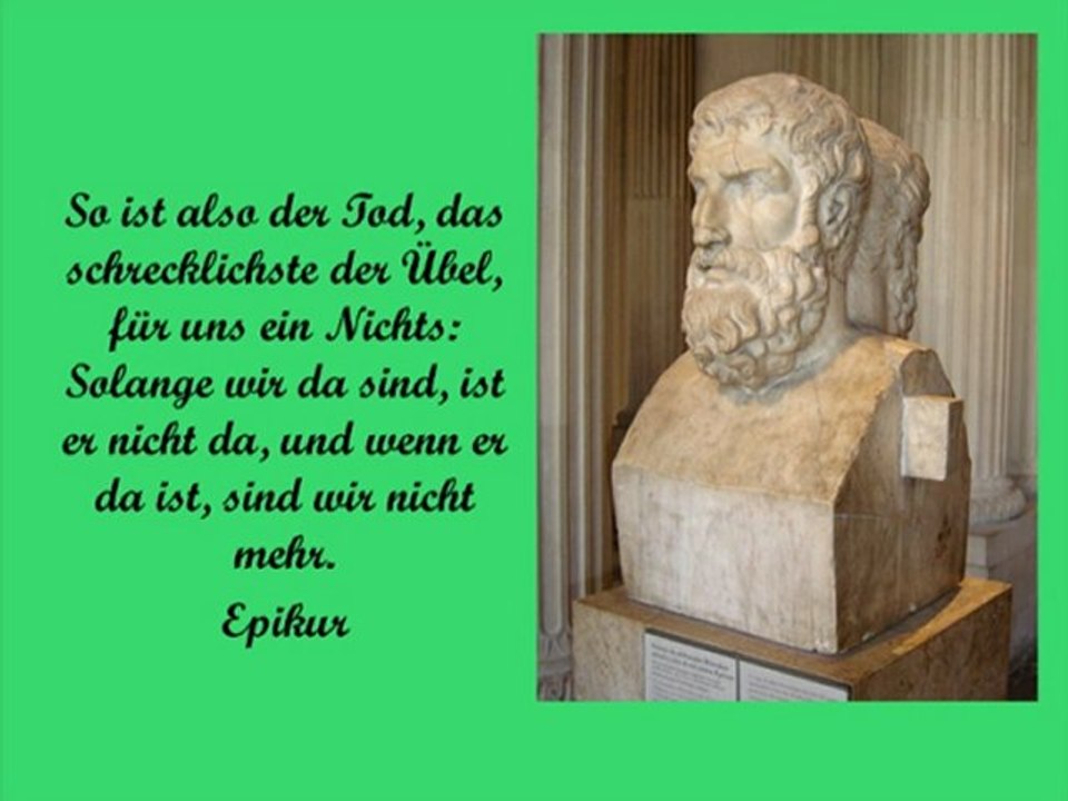 Zitate übers Versterben