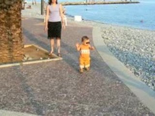 promenade au bord de la mer