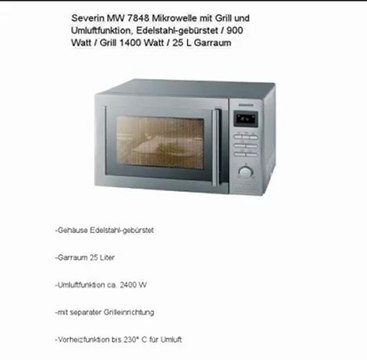 9 Besten mikrowelle edelstahl Zum Kaufen