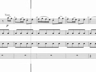 Example 1 - Joseph Haydn - String Quartet, op. 76, n. 5 - 4th movement