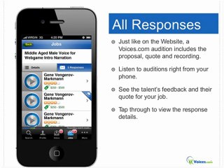 Voices.com iPhone App Helps You Hire Voice Talent