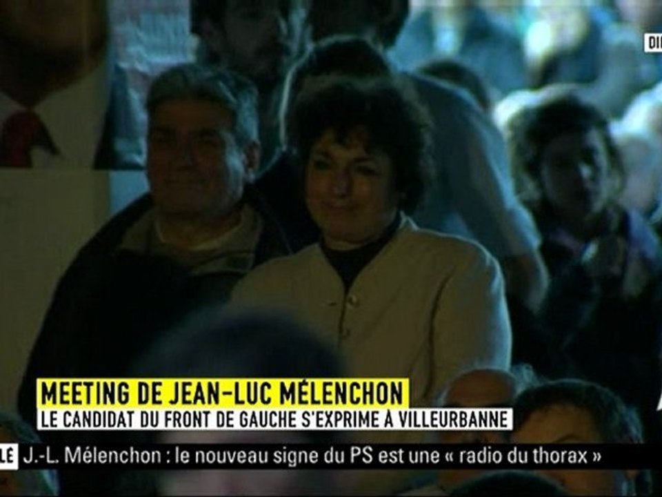 Mélenchon à Villeurbanne (2)