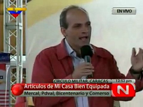 (VIDEO) Menéndez: Logros de la Revolución Bolivariana evidencian especulación del capitalismo
