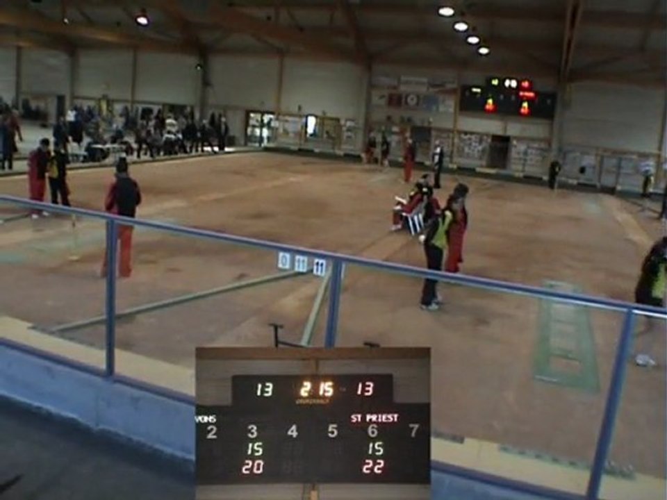 Second tir progressif, J10 CS EF Nyons contre Saint-Priest