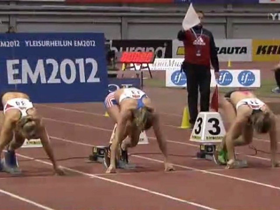 60 m hurdles - Tampere 2012